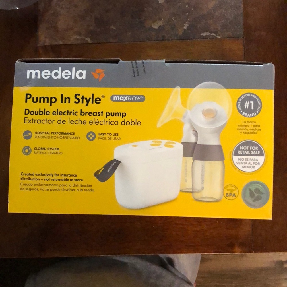 Medela Pump in style double electric breast pump with max flow technology